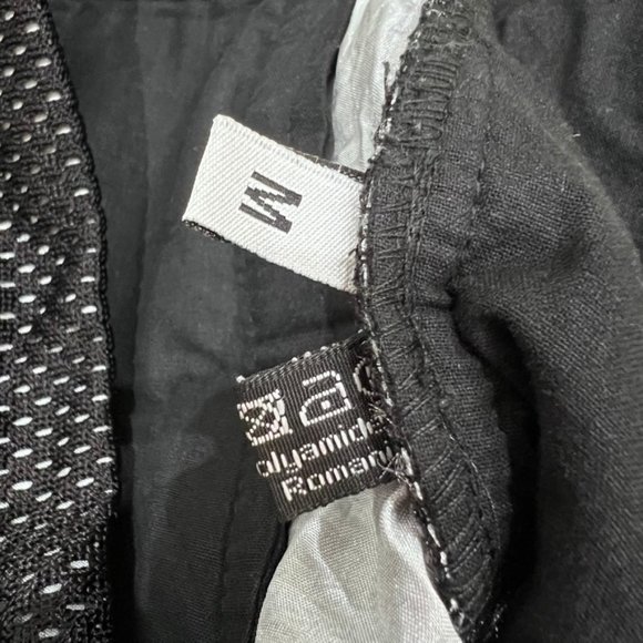 ADA + NIK Mesh Perforated Silver Lining Lambskin Trim and Pockets Jogger Pants - Picture 7 of 7